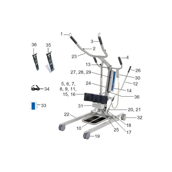 Drive Devilbiss Healthcare - 1324619 - Medical Non - Locking Caster,13246