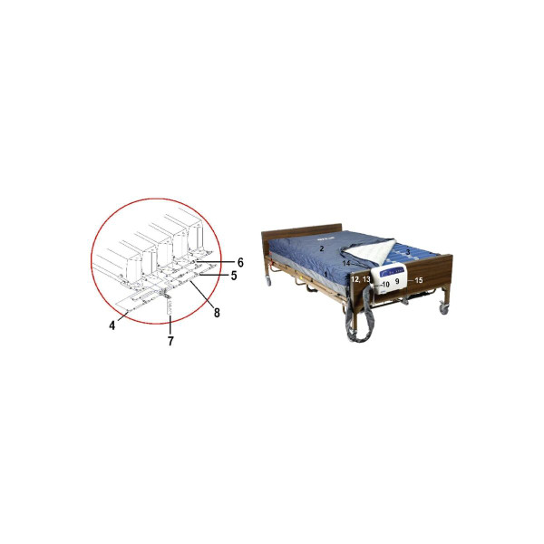 Drive Devilbiss Healthcare - 14048-Cell - Medical Replacement Bladder,14048