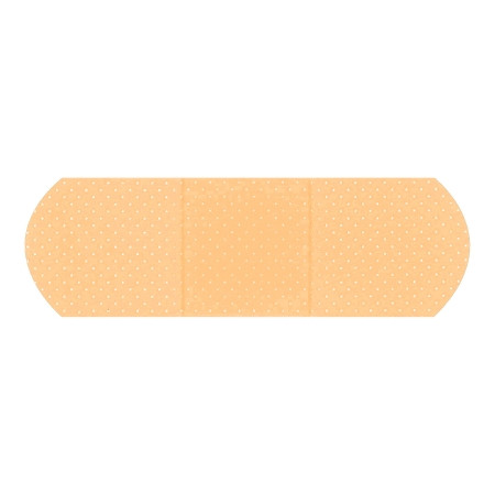 Dukal - American White Cross - 1290033 - Adhesive Strip 1 X 3 Inch Plastic Rectangle Sheer Sterile