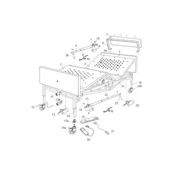 Drive Devilbiss Healthcare - 15300P1016 - Medical Cotter Pin For 15300/2/3 Beds