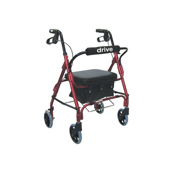 Drive Devilbiss Healthcare - 301Psrn - Medical Junior Rollator Rolling Walker With Padded Seat