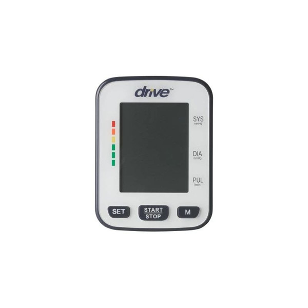 Drive Devilbiss Healthcare - Bp3200 - Medical - Home Automatic Digital Blood Pressure Monitor Medium Cloth Fabric 13 - 22 Cm Wrist