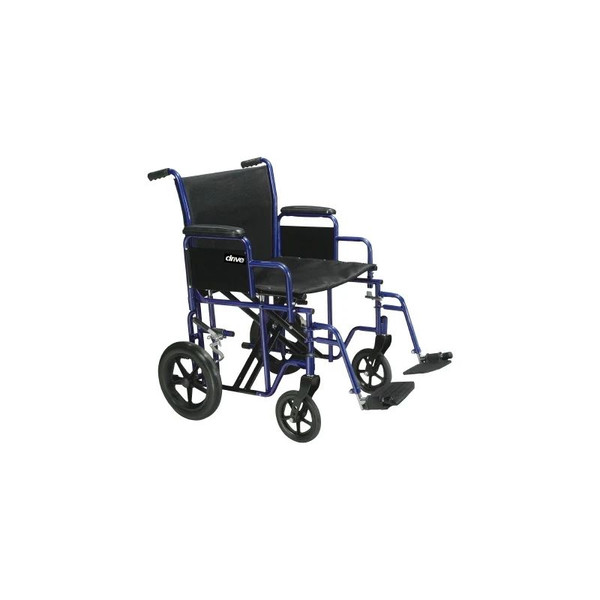Drive Devilbiss Healthcare - Btr22-B - Medical Bariatric Steel Transport Chair