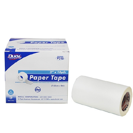 Dukal - P310 - Medical Tape White 3 Inch X 10 Yard Paper Nonsterile