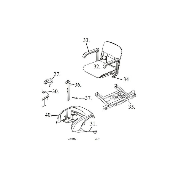Drive Devilbiss Healthcare - Lrm302213-09 - Medical Replacement Seat Cover, Spitfire