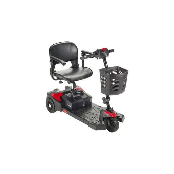 Drive Devilbiss Healthcare - Scout - Sfscout3-Ext - Medical Compact Travel Power Scooter, 3 Wheel, Extended Battery