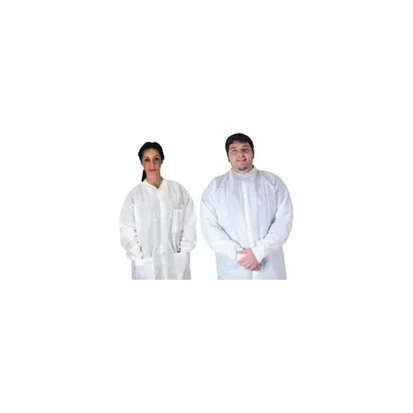 Dukal - 343P - Pocket Lab Coat, X - Large, White, Non - Sterile