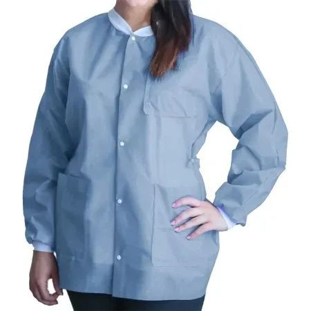 Dukal - Fitme - Ugj6503M - Coat, Lab Ceil Blu Med