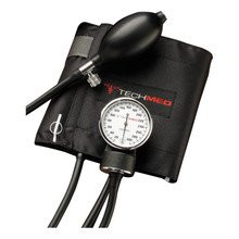 Dukal - Tech-Med - 2024X - Aneroid Sphygmomanometer Unit Large Adult Nylon 23 - 40 Cm Pocket