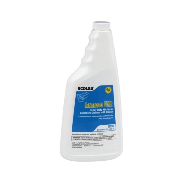 Ecolab - Lemon Lift - 6111490 - Surface Cleaner Manual Pour Liquid 20 Oz Bottle Citrus Scent Nonsterile