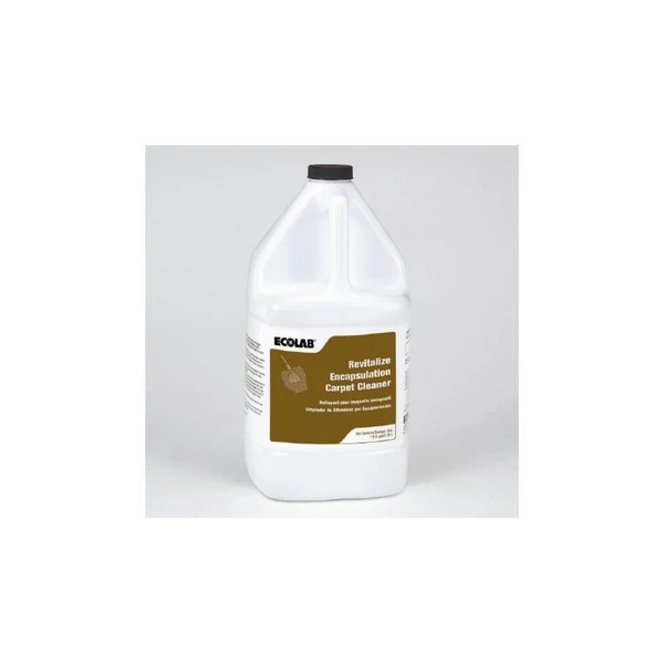 Ecolab - Revitalize Encapsulation - 6195099 - Carpet Cleaner Liquid 1 Gal Jug Citrus Scent