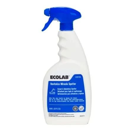 Ecolab - Revitalize Miracle Spotter - 6101125 - Carpet Stain Remover Liquid 22 Oz Pump Bottle Mild Scent