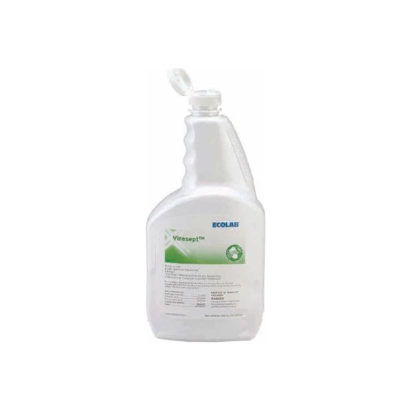 Ecolab - Virasept - 6002314 - Surface Disinfectant Cleaner Peroxide Based Manual Squeeze Liquid 32 Oz Bottle Pungent Scent Nonsterile