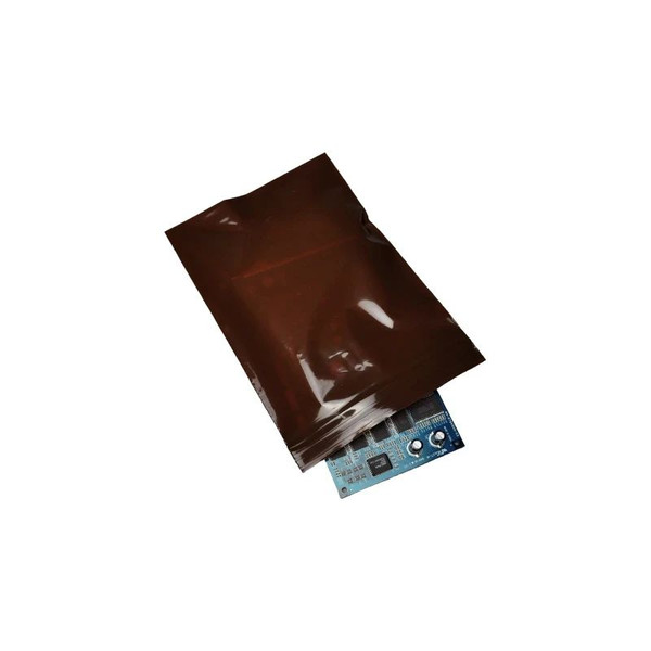 Elkay Plastics - Fam30814 - Pharmacy Bag 8 X 14 Inch Amber Zip Closure