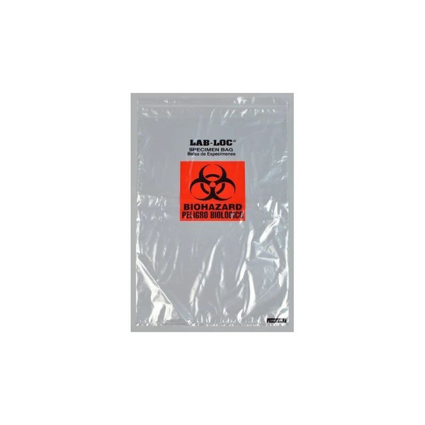Elkay Plastics - Lab-Loc - Labz1420B - Specimen Transport Bag With