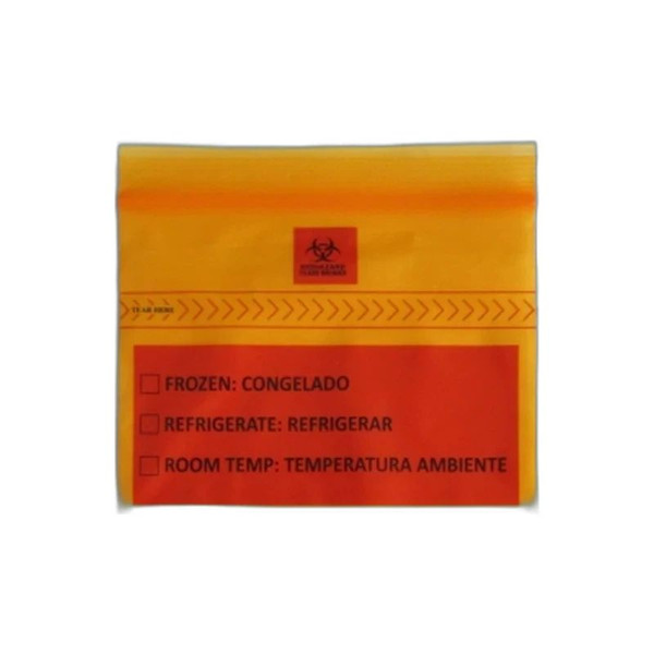 Elkay Plastics - Labz69Or - Lab - Loc Specimen Bags With Removable Biohazard Symbol