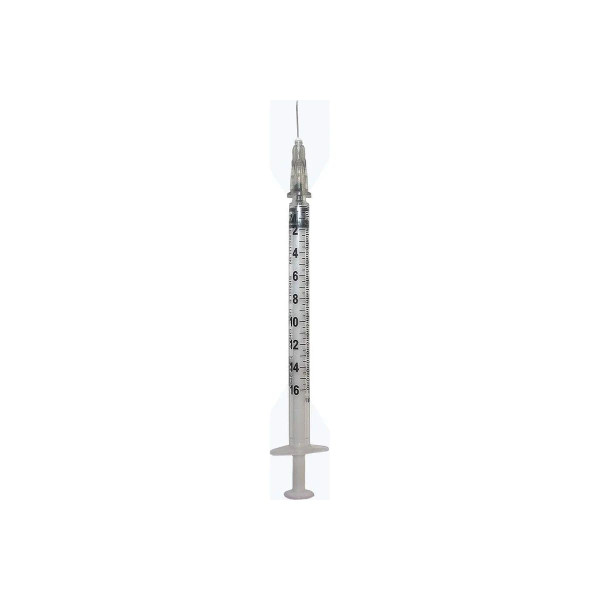 Exel - 26046 - Tuberculin Syringe, Needle, 25g Zero Dead Space
