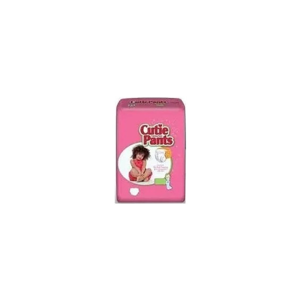 First Quality - Cutie Pants - Cr8007 - Male Toddler Training Size 3T To 4T Disposable Heavy Absorbency