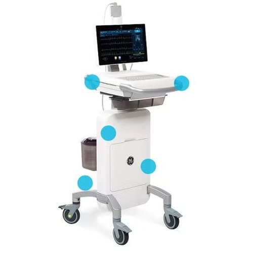 Ge Healthcare - 2030360-001-01069670 - Electrocardiograph Mac Vu360 Battery Operated Digital Display Resting