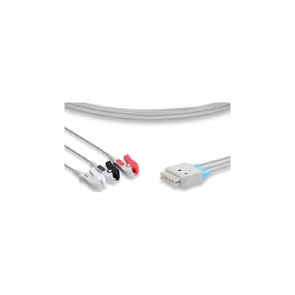 Ge Healthcare - 2106390-001 - Pinch / Grabber Connector 3 Foot For Use With Ecg Lead Wire