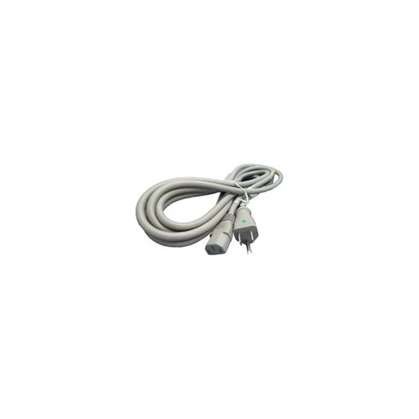 Ge Healthcare - 405535-002 - Patient Monitoring Power Cord 12 Inch, Gray, 125V For Paitient Monitors