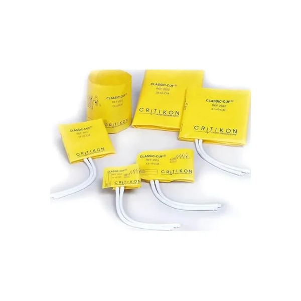 Ge Healthcare - Classic-Cuf - 2673 - Cuff, Adult, 2 - Tube, Submin, Yellow, 23 - 33Cm