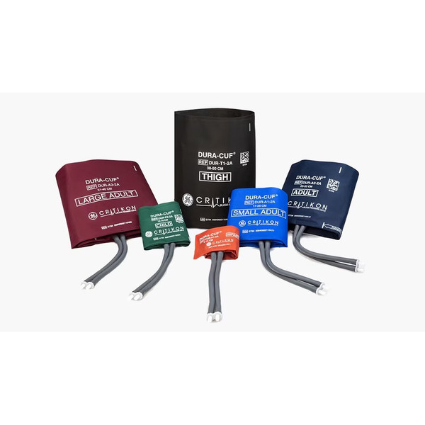 Ge Healthcare - Dura-Cuf - 002276 - Reusable Blood Pressure Cuff 17 To 25 Cm Arm Nylon Small Adult