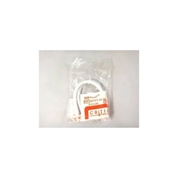 Ge Healthcare - Soft-Cuf - Sftp12A5S - Reusable Blood Pressure Cuff 8 To 13 Cm Arm Cloth Fabric Infant