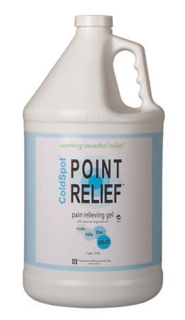 Fabrication Enterprises - Point Relief - 1107121 - Coldspot Lotion- Gel Pump/1 Gallon