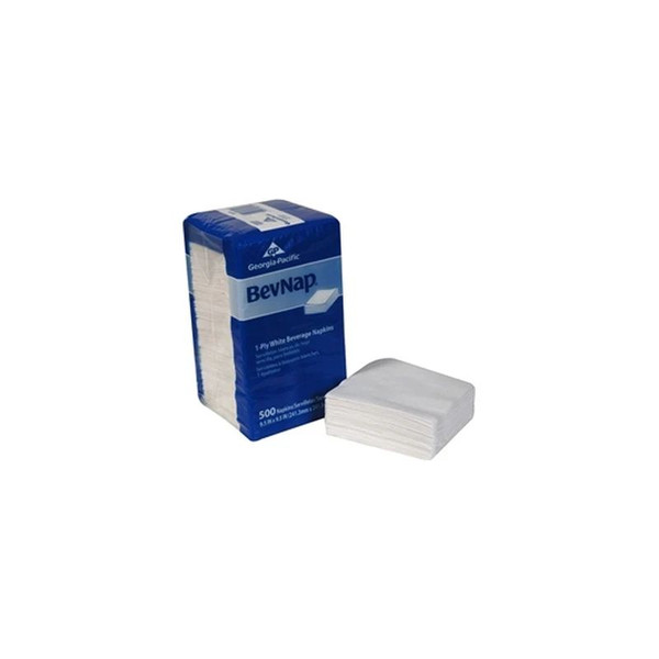 Georgia Pacific - Bevnap - 96019 - Consumer Beverage Napkin White Paper