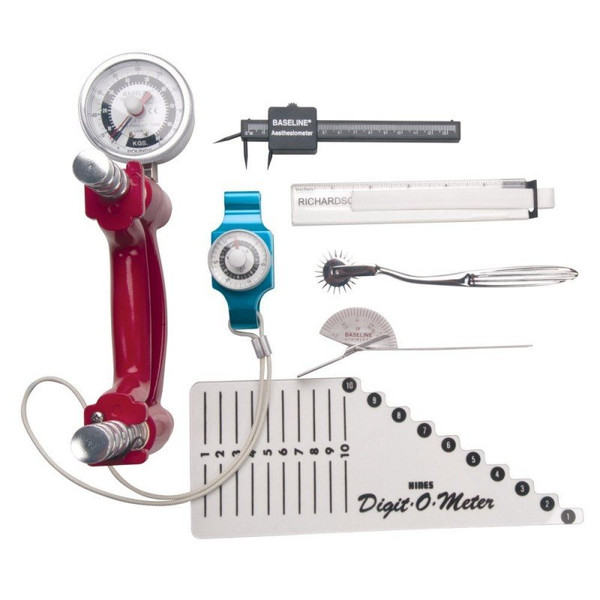 Fabrication Enterprises - Baseline - 12-0102 - Hand Evaluation - 7 - Piece Set - Features Lite 200 Lb Hhd & 30 Mpg