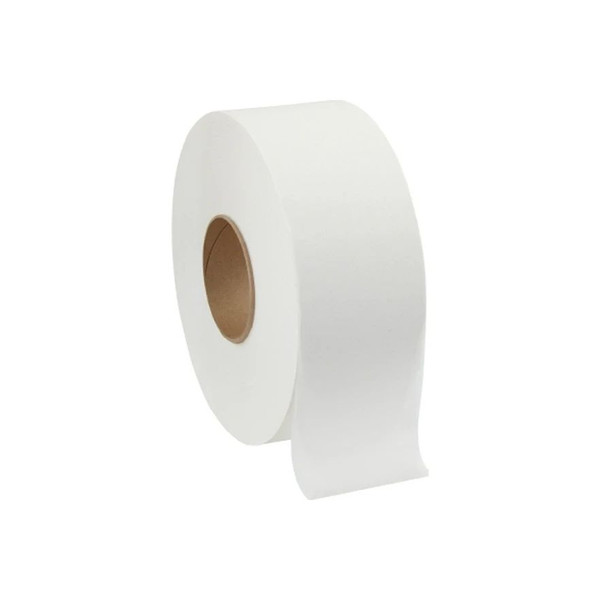 Georgia Pacific - Blue Select - 13728 - Consumer Toilet Tissue White 2 - Ply Jumbo Size Cored Roll Continuous Sheet 3 - 1/5 Inch X 1000 Foot