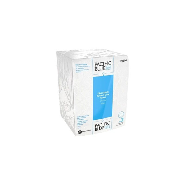 Georgia Pacific - Blue Select - 29506 - Consumer Washcloth 10 X 13 Inch White Disposable