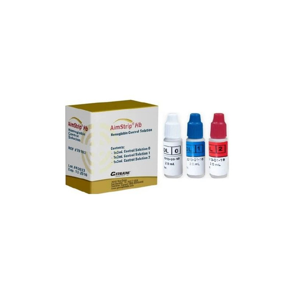 Germaine Laboratories - Aimstrip - 78103 - Hemoglobin Control Set