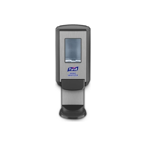 Gojo Industries - Purell Cs4 - 5124-01 - Hand Hygiene Dispenser Graphite Abs Plastic Manual Push 1200 Ml Wall Mount
