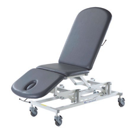 Fabrication Enterprises - 15-1680 - Treatment Table - Electric Hi - Low, Sterling Table, 3 - Section, Castors