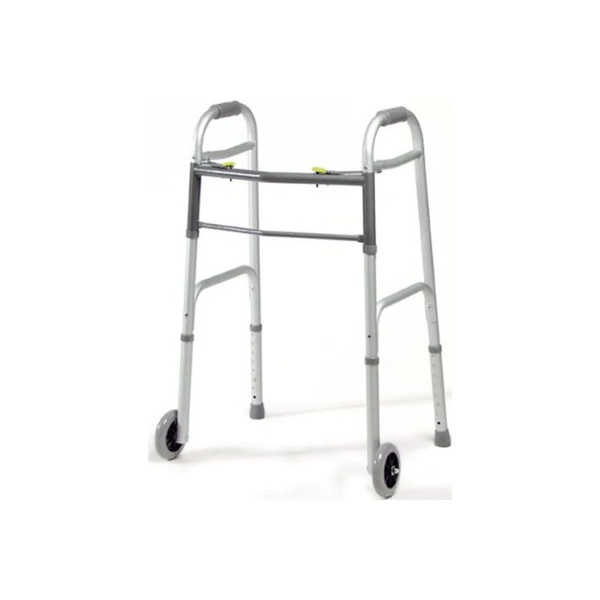 Graham Field - Lumex - 616370A-4 - Dual Release Junior Walker W/ Wheels Per Cs - Mobility