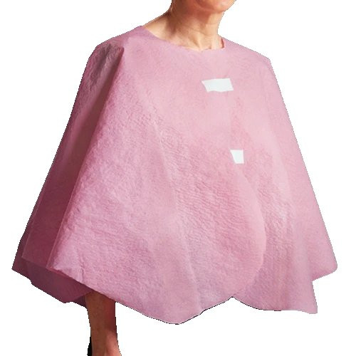Graham Medical - 70211N - Products Exam Cape White One Size Fits Most Front Opening Without Closure Unisex