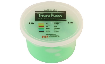 Fabrication Enterprises - Cando - 10-2643 - Antimicrobial Theraputty Exercise Material 1 Lb