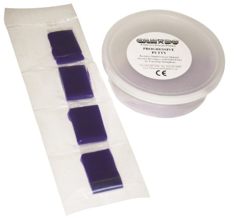 Fabrication Enterprises - Cando - 10-2670 - Variable Strength Theraputty Exercise Material - Base With 1 Pellet Pack