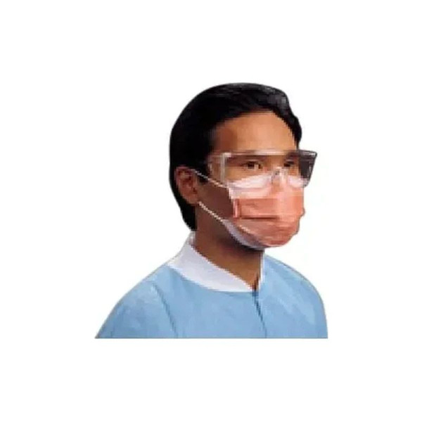 Halyard Health - 47107 - Fluidshield Fog - Free Procedure Mask With Earloops, Orange