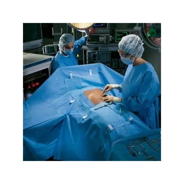 Halyard Health - 88241 - Laparotomy Pack Ivterile Pack Contains: (1) Back Table Coverone-Reinforced (2) Ultra Fabric-Reinforced Surgical Gown With Towels1) Mayo Stand Covereinforced (1) Absorbent Towel
