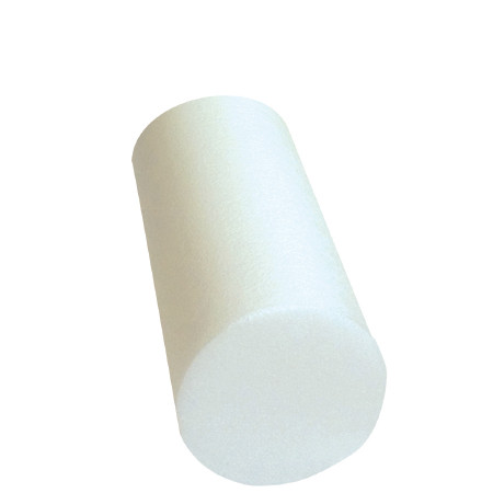 Fabrication Enterprises - Cando - 30-2101 - Round Therapy Foam Roller White Polyethylene 6 X 12 Inch