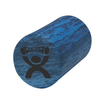 Fabrication Enterprises - Cando - 30-2201 - Extra Firm Therapy Foam Roller Slim Blue Eva 6 X 12 Inch
