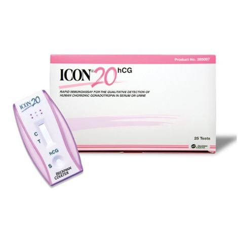 Hemocue America - Icon 20 Hcg - 395097A - Test Kit, Preg Hcg Urine 