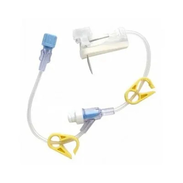 Icu Medical - 21-2764-24 - Set Infusion Needle Huber Safety Retractable 19Ga X 1In Straight Non-Coring 8In Tubing Clamp Cushioned Pad Gripper Plus Dehp-Free Latex-Free