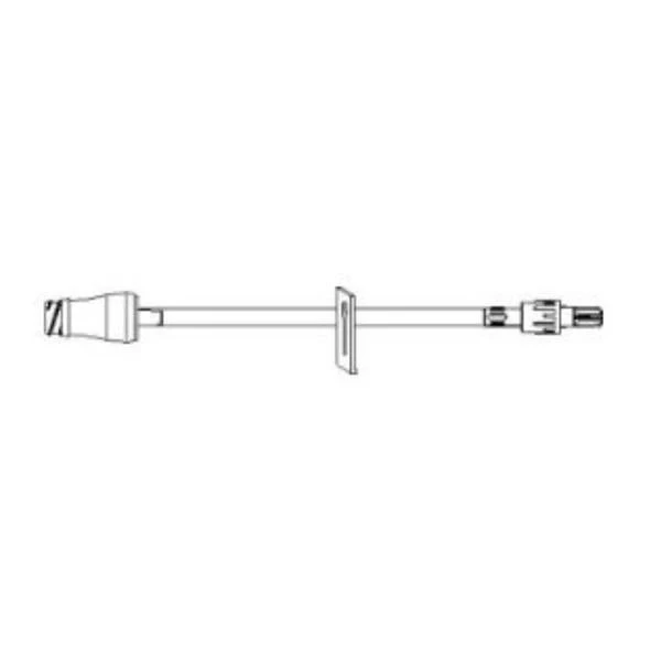 Icu Medical - B33001 - Iv Extension Set Needle - Free Port 7 Inch Tubing
