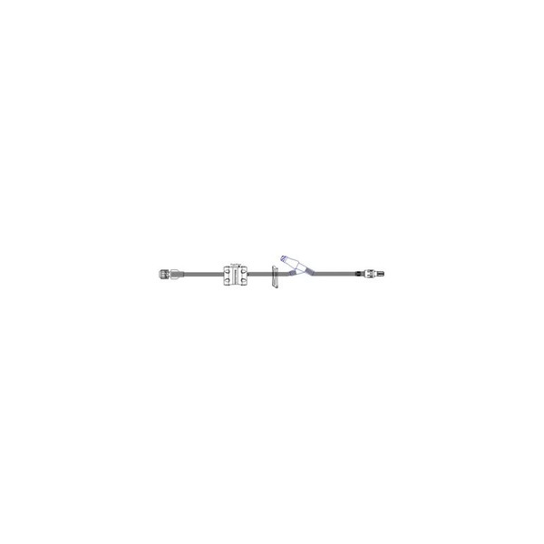 Icu Medical - B98034 - Iv Extension Set Needle - Free Port 19 Inch Tubing Without Filter