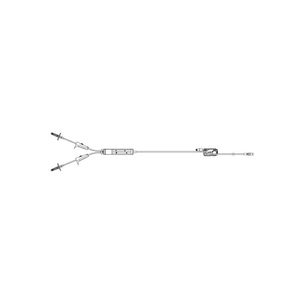 Icu Medical - Plumset - 1421228 - Plum Set, N/Dehp Yblood Flr 110" Clave Hospra