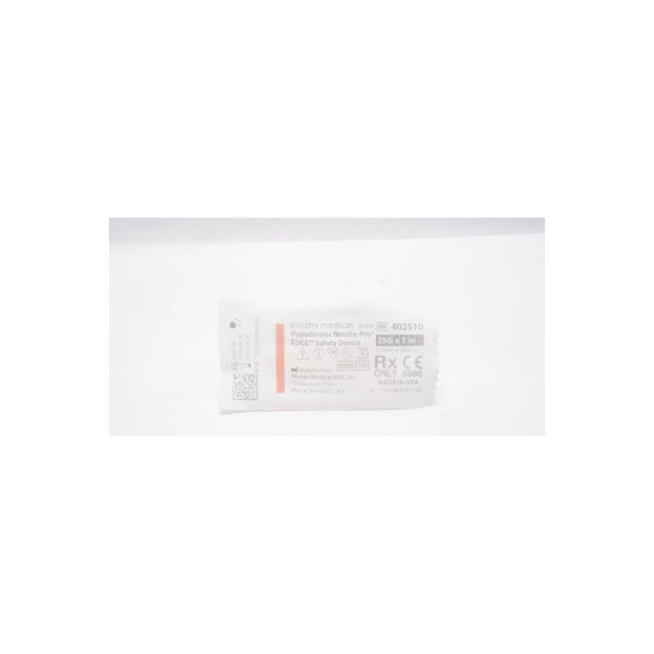 Icu Medical - Smiths - 402510 - Asd Needle, Safety, Edge Hypodermic, 25G